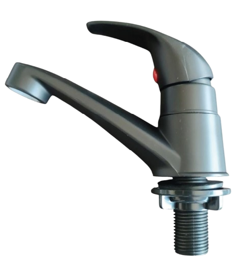 LLAVE LAVAMANOS PALANCA NEGRA